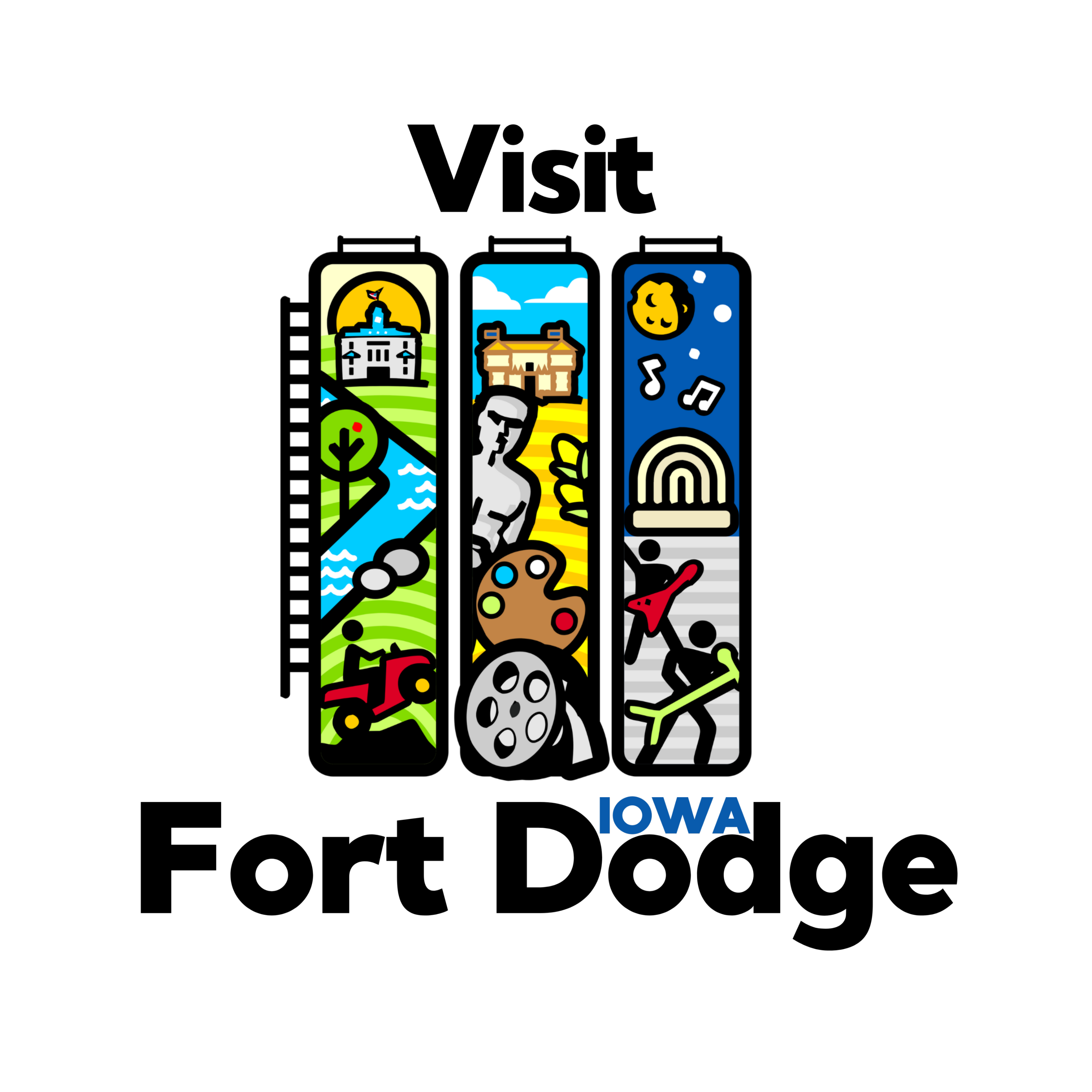 Visit Fort Dodge Logo